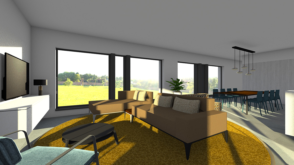 Inrichting nieuwbouwappartement